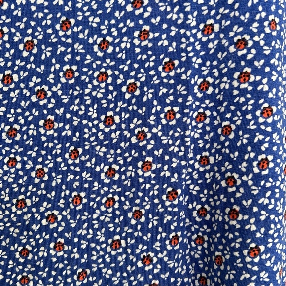 Blue Floral Women's Top - Picture 2 of 8